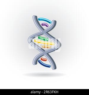 Icône de la molécule Illustration de Vecteur
