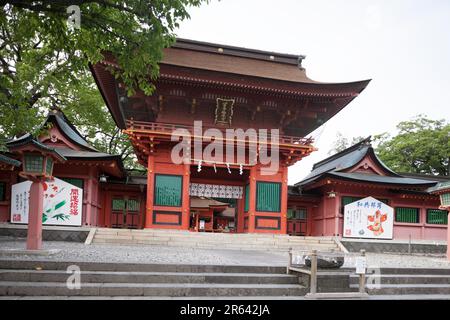 Mt. Temple Fuji Hongu Sengen Taisha Banque D'Images