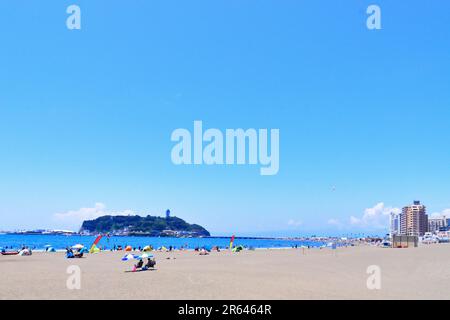 Shonan Beach en été Banque D'Images