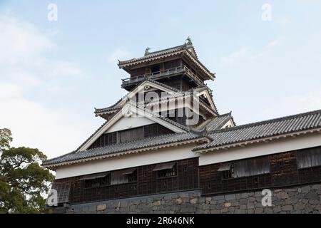 Tourelle UTO du château de Kumamoto Banque D'Images