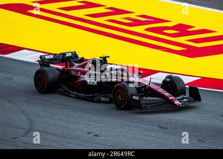 Circuit de Barcelone-Catalunya, Barcelone, SpainMonaco, 3,juin.2023: Valtteri Bottas, pendant le Grand Prix de Formule 1 de Monaco Banque D'Images