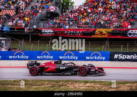 Circuit de Barcelone-Catalunya, Barcelone, SpainMonaco, 3,juin.2023: Valtteri Bottas, pendant le Grand Prix de Formule 1 de Monaco Banque D'Images