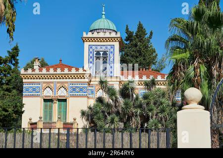 Hyères (sud-est de la France) : la villa mauresque Banque D'Images