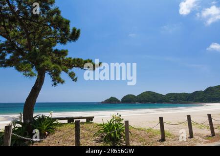 Plage de Yumigahama à Minami-Izu Banque D'Images