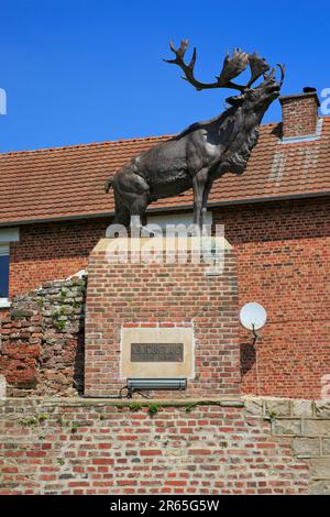 Le Mémorial de la première Guerre mondiale de Terre-Neuve de Monchy-le-Preux (1914-1918) à Monchy-le-Preux (pas-de-Calais), en France Banque D'Images