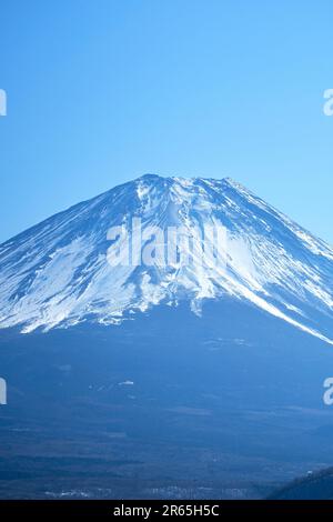 Fuji Depuis Le Lac Motosu Banque D'Images