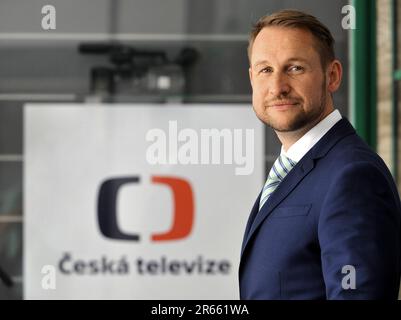 Brno, République tchèque. 01st juillet 2014. ***PHOTO DU FICHIER*** Nouveau directeur du studio Brno (CT) de la télévision tchèque Jan Soucek, photographié sur 1 juillet 2014, à Brno, République Tchèque. Crédit : Igor Zehl/CTK photo/Alay Live News Banque D'Images