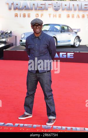 David Harewood assiste à la première de Transformers: Rise of the Beasts à Cineworld Leicester Square, dans le centre de Londres. Date de la photo: Mercredi 7 juin 2023. Banque D'Images