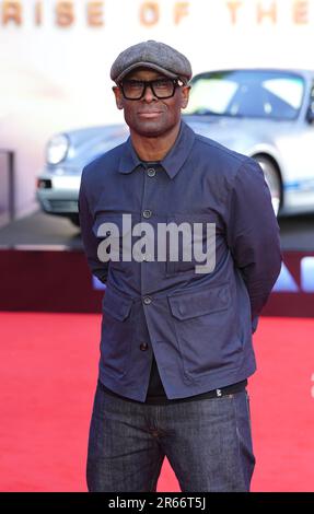 David Harewood assiste à la première de Transformers: Rise of the Beasts à Cineworld Leicester Square, dans le centre de Londres. Date de la photo: Mercredi 7 juin 2023. Banque D'Images