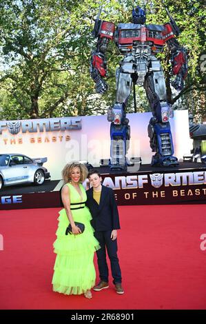 Cineworld Leicester Square, Londres, Royaume-Uni. 7 juin 2023. Ria Hebden assiste aux Transformers: Rise of the Beasts, - première européenne à Cineworld Leicester Square, Londres, Royaume-Uni. Banque D'Images