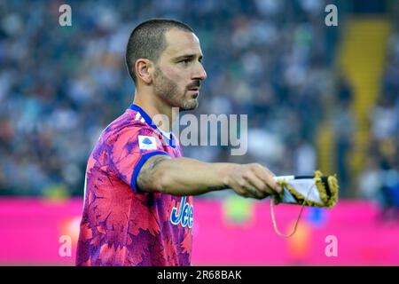 Udine, Italie. 04th juin 2023. Portrait de Juventus Leonardo Bonucci pendant Udinese Calcio vs Juventus FC (archive de portraits), football italien série A match à Udine, Italie, 04 juin 2023 crédit: Agence de photo indépendante/Alamy Live News Banque D'Images