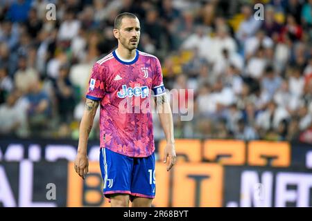 Udine, Italie. 04th juin 2023. Portrait de Juventus Leonardo Bonucci pendant Udinese Calcio vs Juventus FC (archive de portraits), football italien série A match à Udine, Italie, 04 juin 2023 crédit: Agence de photo indépendante/Alamy Live News Banque D'Images