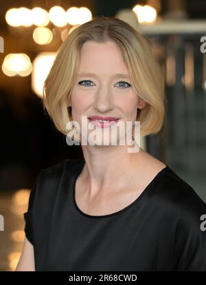 Berlin, Allemagne. 07th juin 2023. Joana Mallwitz, le nouveau chef d'orchestre principal du Konzerthausorchester Berlin, lors d'un événement de presse au Konzerthaus am Gendarmenmarkt. Credit: Jens Kalaene/dpa/Alamy Live News Banque D'Images