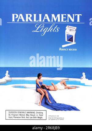 Vintage Playboy Magazine octobre 1998 annonce de publication, États-Unis Banque D'Images