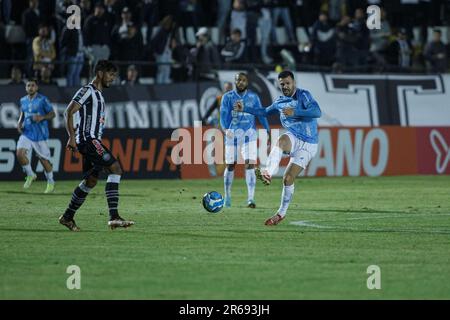 Ponta Grossa, Brésil. 07th juin 2023. PR - PONTA GROSSA - 06/07/2023 - BRÉSILIEN C 2023, OperARIO X PAYSANDU - Nene Bonilha Paysandu joueur lors d'un match contre Operario au stade Germano Kruger pour le championnat brésilien C 2023. Photo: Joao Vitor Rezende Borba/AGIF/Sipa USA crédit: SIPA USA/Alay Live News Banque D'Images