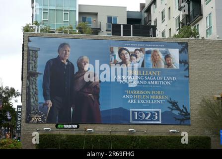 Los Angeles, Californie, États-Unis 7th juin 2023 1923 FYC Harrison Ford et Helen Mirren Billboard on 7 juin 2023 à Los Angeles, Californie, États-Unis. Photo par Barry King/Alay stock photo Banque D'Images