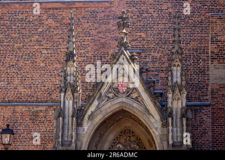 03 juin 2023, Utrecht, pays-Bas, St. La cathédrale de Martin, Utrecht, ou l'église Dom, est une église gothique dédiée à Saint Martin de Tours Banque D'Images