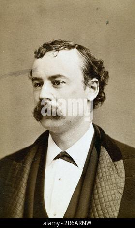 Château William (22. Dezember 1836 - 31. März 1909) war ein englischer Tenor, der Mitte bis Ende des 19. Jahrhunderts hauptsächlich in den Vereinigten Staaten tätig war, Historisch, digital restaurierte Reproduktion von einer Vorlage aus dem 19. Jahrhundert / William Castle (22 décembre 1836 - 31 mars 1909) était un ténor anglais qui a travaillé principalement aux États-Unis dans le milieu à la fin du siècle 19th, historique, restauré numériquement reproduction d'un original de 19th siècle Banque D'Images