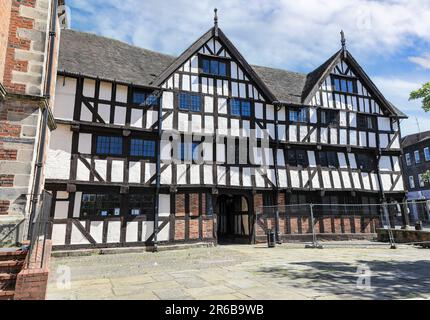 Rowley's House et Rowley Mansion est un bâtiment classé de catégorie II* dans le centre-ville de Shrewsbury, Shropshire, Angleterre, Royaume-Uni Banque D'Images