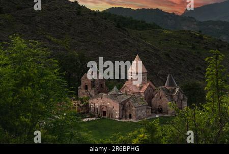 Monastère de Goshavank dans le village de Gosh, province de Tavush, Armeniad Banque D'Images