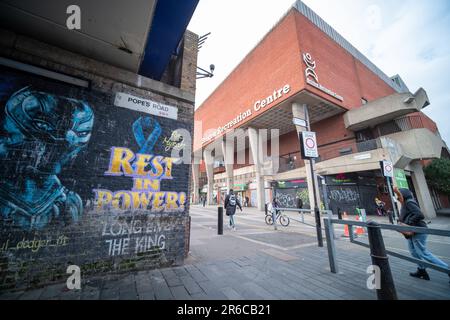 LONDRES, MARS 2023 : Centre de loisirs de Brixton. Un centre sportif polyvalent au coeur de Brixton. Banque D'Images