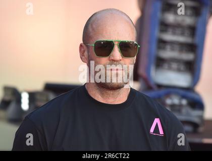 Jason Statham participe à la première européenne de 'Transformers: Rise of the Beastss' à Cineworld Leicester Square à Londres. Banque D'Images