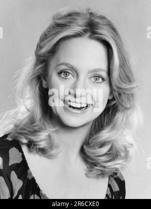 Goldie Hawn, tête et épaules Publicité Portrait pour le spectacle de variétés TV, 'Goldie', CBS TV, 1978 Banque D'Images