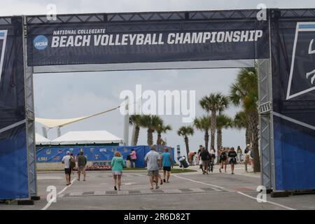 NCAA Women's Beach Volleyball Championships 2023 tenu à Gulf Shores, Alabama, États-Unis. Banque D'Images