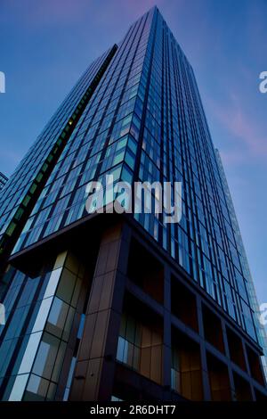 Manchester tôt dans la soirée Banque D'Images