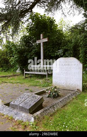 La tombe de Saint-Laurent, cimetière de l'église Saint-Nicolas, Moreton, Dorchester, Dorset, Angleterre, Grande-Bretagne, Royaume-Uni, Royaume-Uni, Europe Banque D'Images