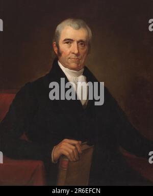 John Marshall. huile sur toile. Date: Après 1831. MUSÉE: GALERIE NATIONALE DE PORTRAIT. Banque D'Images