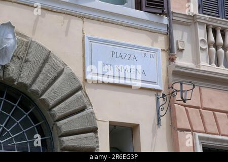 Piazza di Spagna, les places les plus célèbres de Rome, Italie Banque D'Images