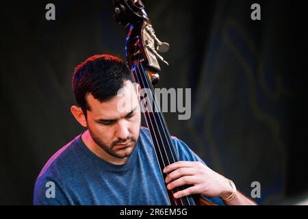 Copenhague, Danemark. 08th juin 2023. Le duo de jazz danois Bremer/McCoy donne un concert en direct pendant le festival de musique danois Syd for Solen 2023 à Copenhague. (Crédit photo : Gonzales photo/Alamy Live News Banque D'Images