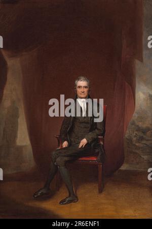 John Marshall. huile sur toile. Date : c. 1832. MUSÉE: GALERIE NATIONALE DE PORTRAIT. Banque D'Images