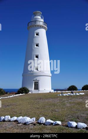 Phare, cap Willoughby, Kangaroo Island, Australie méridionale, Australie Banque D'Images