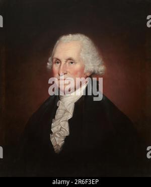 George Washington. huile sur toile. Date: 1795. MUSÉE: GALERIE NATIONALE DE PORTRAIT. Banque D'Images