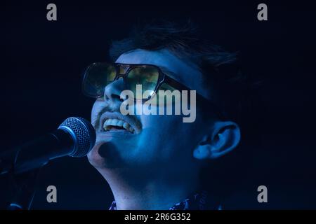 Brighton Beach, ville de Brighton & Hove, East Sussex, Royaume-Uni. The Rills se produit à Revenge, le Great Escape Festival 2023. 12th mai 2023. Crédit : David Smith/Alay Live News Banque D'Images