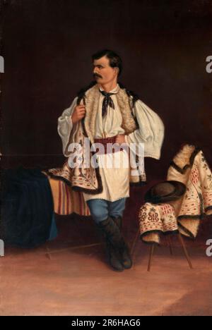 Grec moderne. huile sur toile. Date : env. 1893. Musée: Smithsonian American Art Museum. Banque D'Images