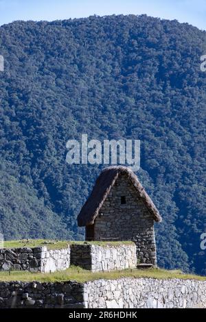 Ruines inca de Machu Picchu, Pérou, Amérique du Sud Banque D'Images