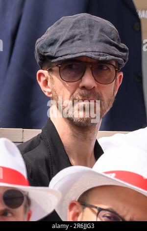 Paris, France. 09th juin 2023. Calogero participe à l'Open de France 2023 à Roland Garros sur 9 juin 2023 à Paris, France. Photo de Laurent Zabulon/ABACAPRESS.COM crédit: Abaca Press/Alamy Live News Banque D'Images