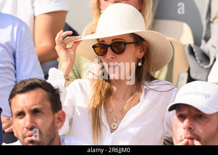 Paris, France. 09th juin 2023. Jelena Djokovic participe à l'Open de France 2023 de Roland Garros sur 9 juin 2023 à Paris. Photo de Laurent Zabulon/ABACAPRESS.COM crédit: Abaca Press/Alamy Live News Banque D'Images
