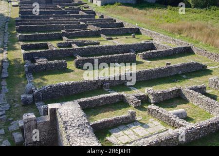 Site archéologique d'Altilia, Sepino, Molise, Italie. Banque D'Images