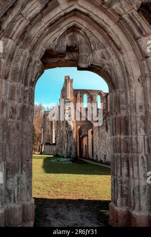 Abbaye cistercienne impériale de Walkenried, Walkenried, Harz, Basse-Saxe, Allemagne, Europe Banque D'Images