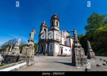 Sanctuaire de BOM Jesus do Monte, site du patrimoine mondial de l'UNESCO, Braga, Minho, Portugal, Europe Banque D'Images