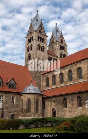 Église de notre chère Dame de Halberstadt Banque D'Images