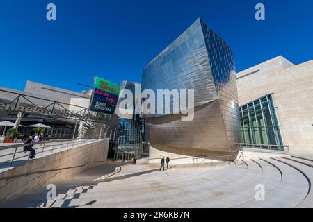 Musée Guggenheim, Bilbao, pays basque, Espagne, Europe Banque D'Images