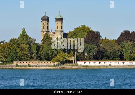 Friedrichshafen sur le lac de Constance, église du château Banque D'Images