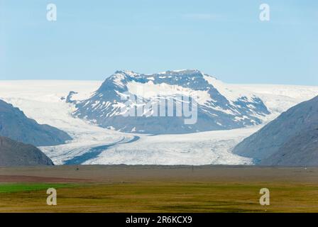 Glacier Heinabergsjokull, Snjofjall, Islande, Heinabergsjoekull Banque D'Images