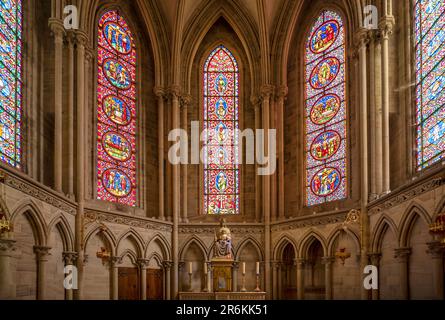 Bayeux Cathédrale de Bayeux Normandie France juin 2023 Cathédrale de Bayeux, également connue sous le nom de Cathédrale notre-Dame de Bayeux (Cathédrale notre-Dame de Ba) Banque D'Images