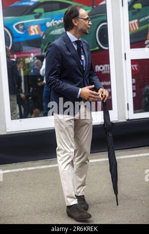 Le Mans, France. 10th juin 2023. Nicolas Deschaux (fra), président de la FFSA, portrait pendant les 24 heures du Mans 2023 sur le circuit des 24 heures du Mans de 10 juin à 11, 2023 au Mans, France - photo: Paul Vaicle/DPPI/LiveMedia crédit: Agence photo indépendante/Alamy Live News crédit: Agence photo indépendante/Alamy Live News Banque D'Images